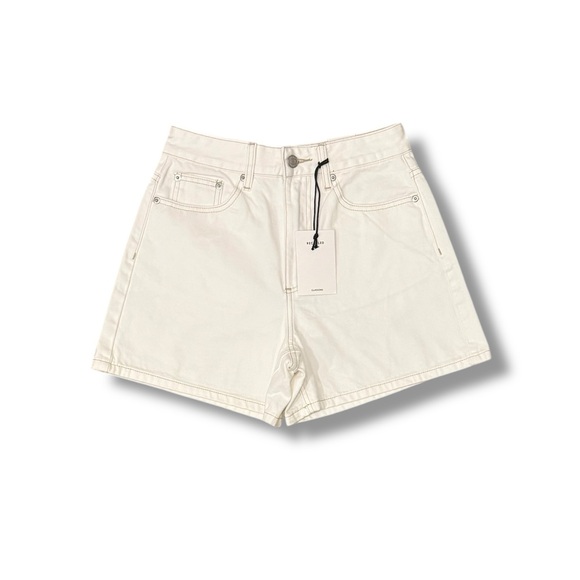 Glassons Pants - **NWT**Glassons High Rise Off White Shorts